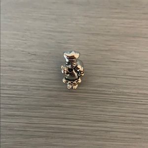 Pandora chef charm with gold accent